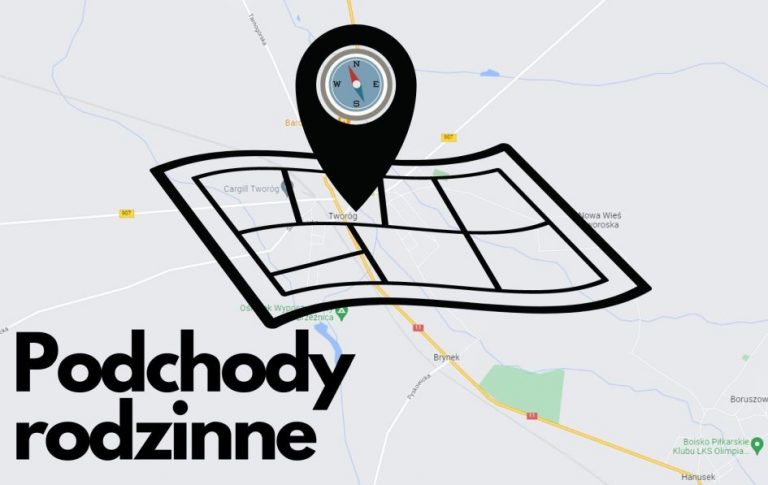 Mapa podchody rodzinne